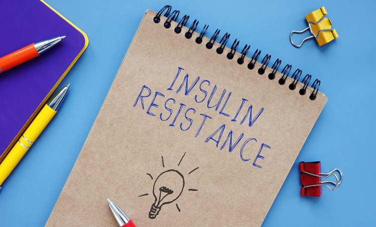 Insulineresistentie correleert met veroudering